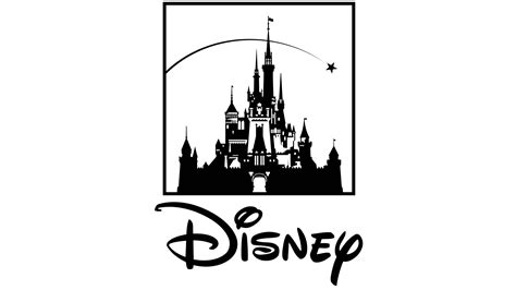 Download Disney Logo Black And White Wallpaper | Wallpapers.com