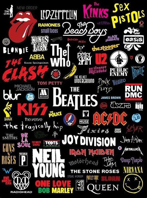 70s Rock Bands Logo - LogoDix