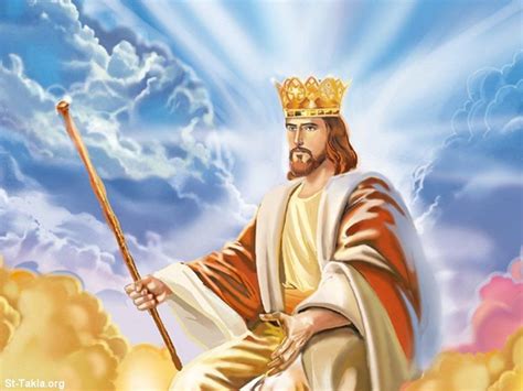 King Jesus With Crown And Scepter In The Heavens Picture | King jesus ...