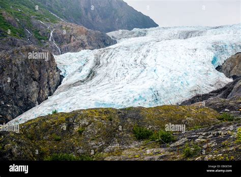 Exit Glacier near Seward Alaska Stock Photo, Royalty Free Image ...