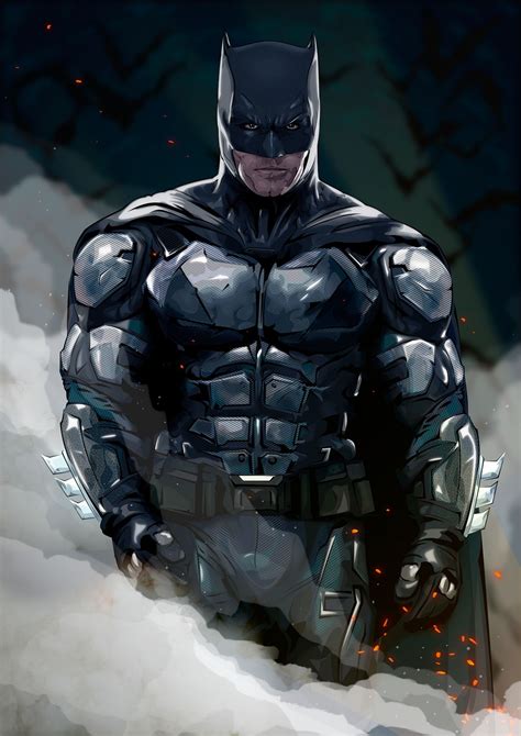 Ben Affleck as Batman from Justice League - Gregory Kovalev | Batman ...