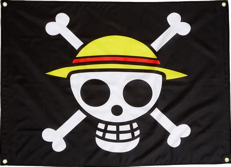 GE Animation ge-6468 One Piece Luffy 'S Strohhut Piraten Flagge: Amazon ...