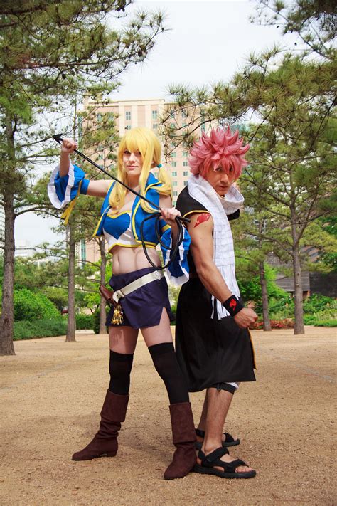 Natsu and Lucy from Fairy Tail Cosplay by firecloak on DeviantArt