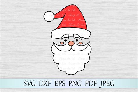 Santa Silhouette Svg Free Svg File For Silhouette Svg Files | The Best ...