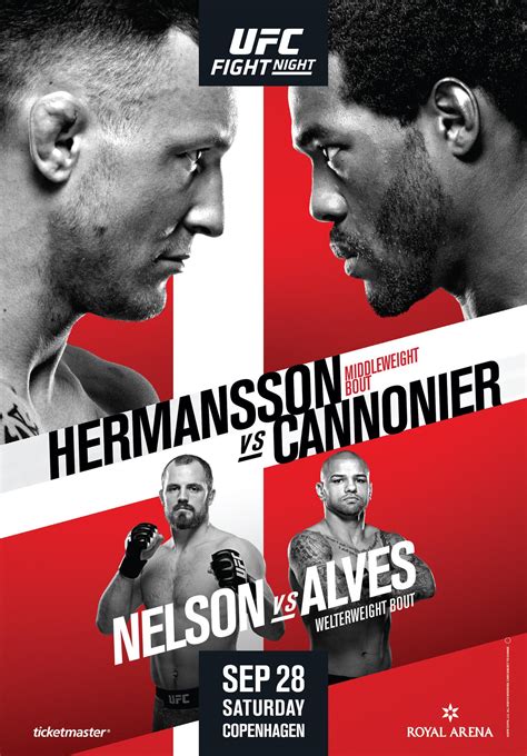 UFC Fight Night 160 Poster September 16, 2019 MMA Photo