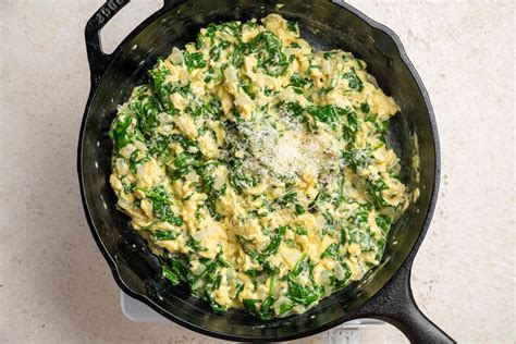 Scrambled Eggs With Spinach Recipes