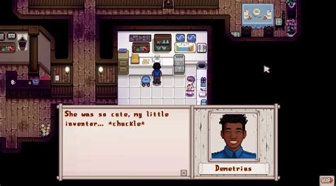 What does demetrius like in stardew valley