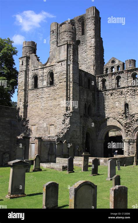 Kelso Abbey, Kelso, Scottish Borders, Scotland, United Kingdom, Europe ...