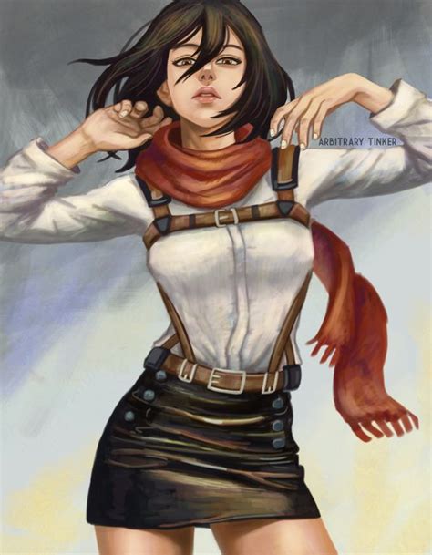 Mikasa Ackerman, Me, Digital Art, 2021 : fanart | Mikasa, Attack on ...