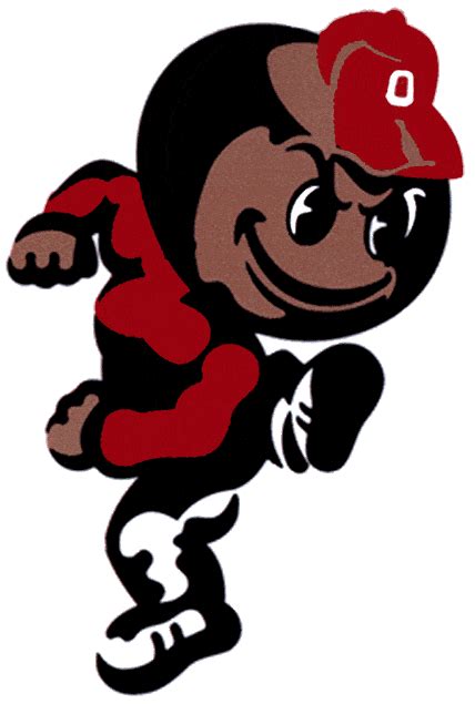 Ohio State Buckeyes Mascot Logo - NCAA Division I (n-r) (NCAA n-r ...