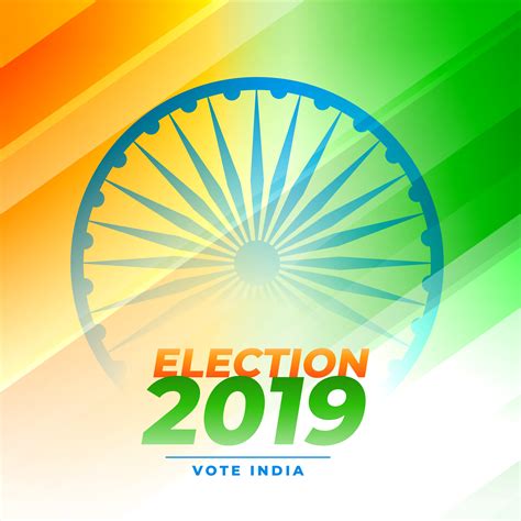 indian election voting background design - Download Free Vector Art ...