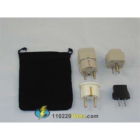 Philippines Power Plug Adapters Kit with Travel Carrying Pouch - PH ...