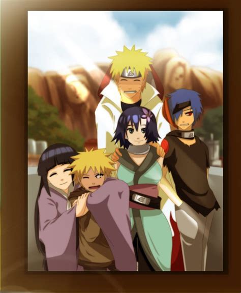 Naruto and Hinata's family pic - NaruHina Photo (36660999) - Fanpop