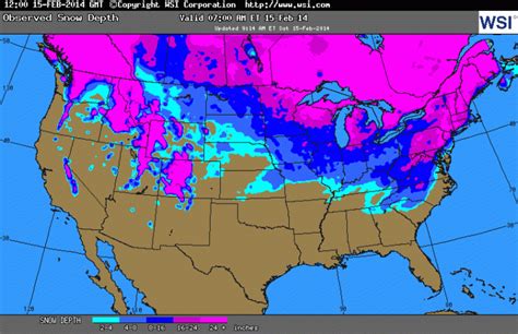 US SNOW COVER MAP – Snow goose migration update – Sporting Journal Radio