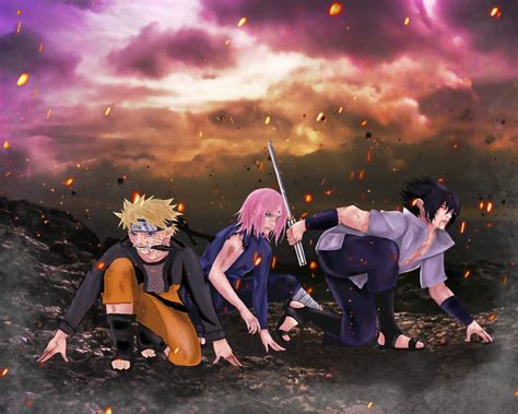 Naruto Shippuden Team 7