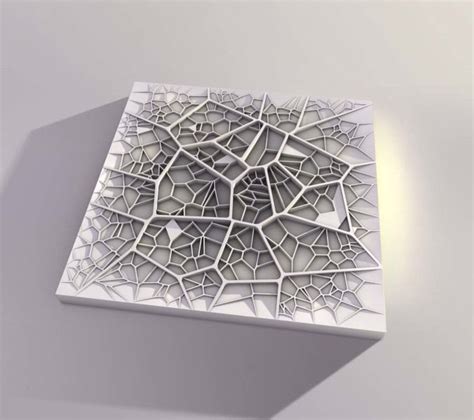 03_voronoi_perspective | Generative design, Architecture model ...