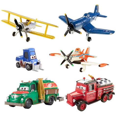 Disney Planes: Fire & Rescue Dusty's Homecoming 6-Pack Diecast | Rescue ...