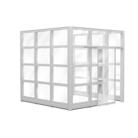 Cubicle Walls | 7', 8', & 9' Tall | Locking Doors & Glass Panels