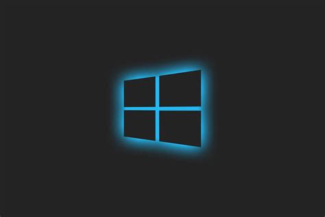 4840x2400 Resolution Windows 10 Logo Blue Glow 4840x2400 Resolution ...