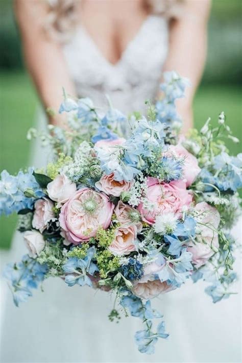 20 Light Blue and Blush Pink Wedding Colors for Spring Summer 2024