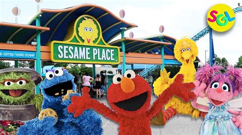 Sesame Place 2017 Sesame Street Parade Rides Games Sesame Place ...