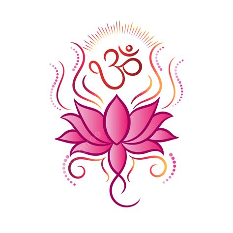 Om Tattoo Design With Lotus Flower, Om Tattoo, Happy Maha Shivratri, Om ...