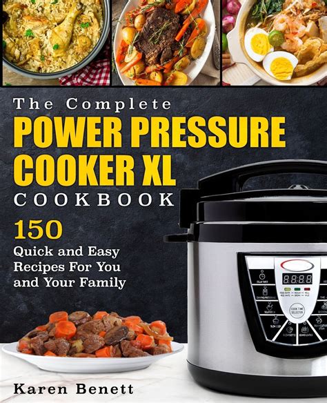 power pressure cooker xl recipe book