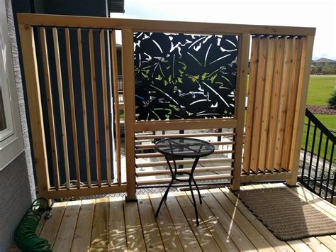 Stunning Louvered Deck Privacy Screen by Paul Lafrance Design and ...