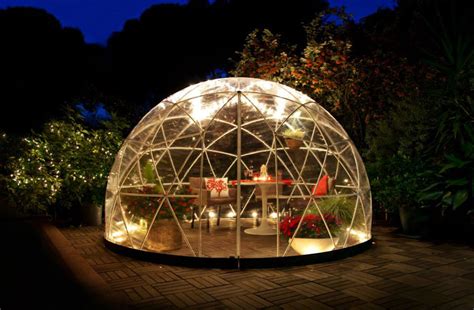 Garden Igloo is a new outdoor installation that moves you out of the city