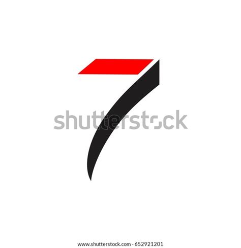 7 Logo Vector: vetor stock (livre de direitos) 652921201 | Shutterstock