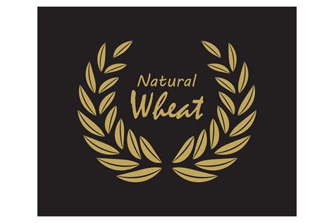 Wheat Logo Vector Design Graphic by Redgraphic · Creative Fabrica