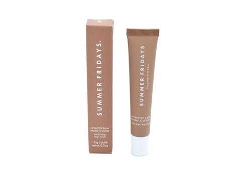 Summer Fridays Lip Butter Balm, Vanilla Beige, 0.5 oz/15 g Ingredients ...