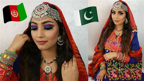 TRADITIONAL PASHTUN LOOK | PAKISTAN DAY PROJECT 2020 #HUMNAGLAM - YouTube