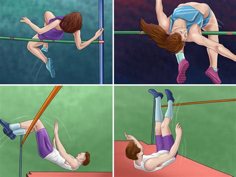 How to High Jump Using the Fosbury Flop: 3 Steps (with Pictures)