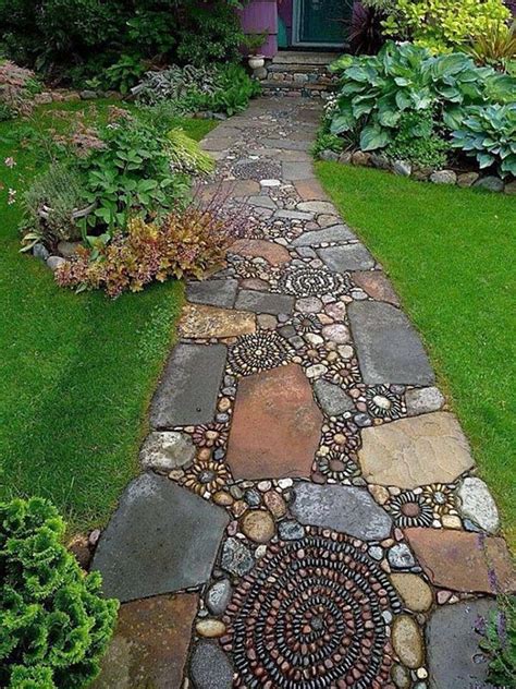 40 Brilliant ideas for stone pathways in your garden