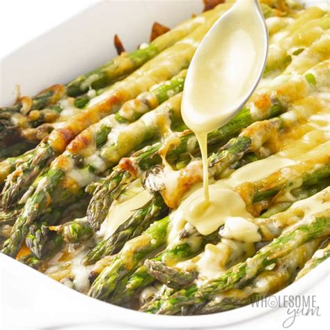 Easy Cheesy Asparagus Casserole Recipe | Wholesome Yum