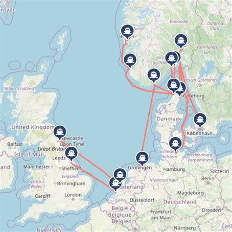 Norway Ferry Routes