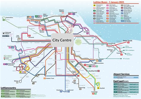 Lothian’s 2020 Festive Timetables – Lothian Buses