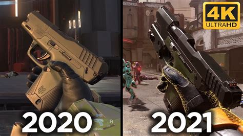 Halo Infinite - Graphics 2020 vs 2021 Comparison - YouTube