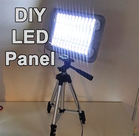 DIY Powerful LED Panel - Video and Work Light : 6 Steps (with Pictures ...