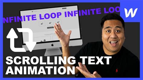 How to Create a Scrolling Text Animation (Infinite Loop) - Webflow ...