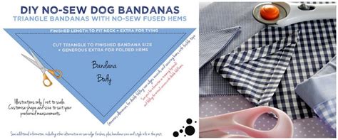 27+ no sew dog bandana pattern | MiqueMikenna