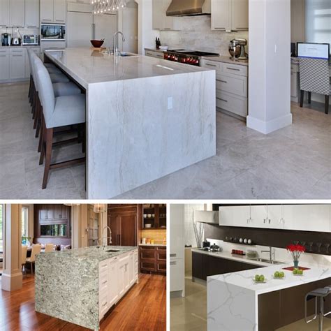 Five Ways Waterfall Edge Countertops Rock