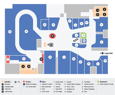 Map Of Gatwick Airport South Terminal - Map Of Campus