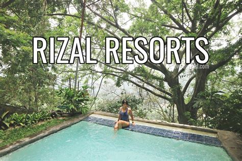 Rizal Resorts, Spa, & Hotels: 12 Best Antipolo, Taytay Swimming Pools ...