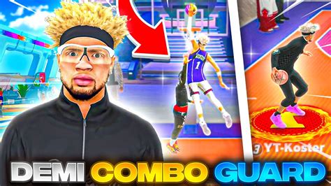 THIS *NEW* 2-Way COMBO GUARD IS GAME BREAKING! BEST BUILD IN NBA2K ...