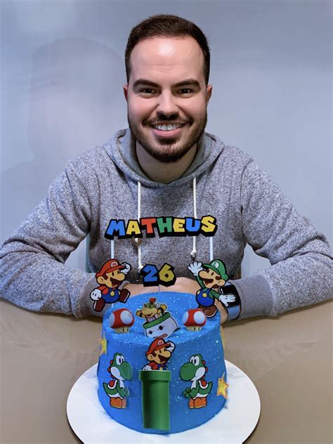 Just celebrated my 26th birthday with a Paper Mario cake! : r/papermario