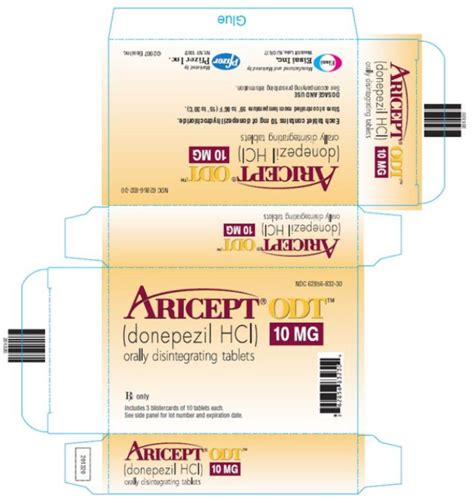 Aricept - FDA prescribing information, side effects and uses