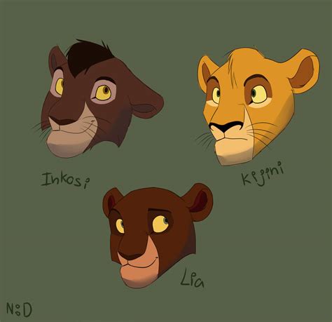 Kovu And Kiara's Cubs by NAFFdraws on DeviantArt