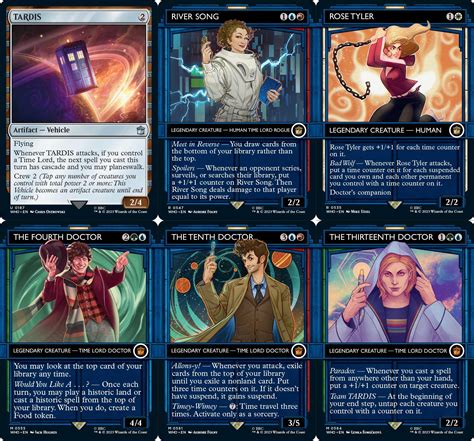 Third Eye Spotlight: Magic the Gathering x Doctor Who - Third Eye ...